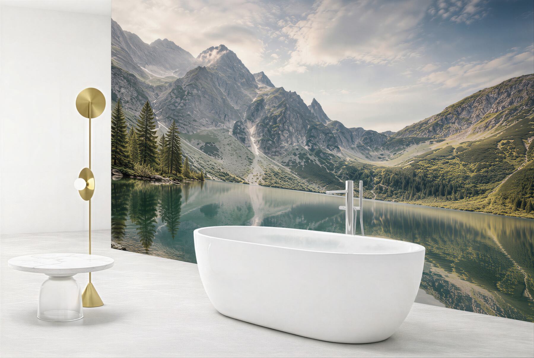 Fototapeta Jezioro w górach Tatry ?v23